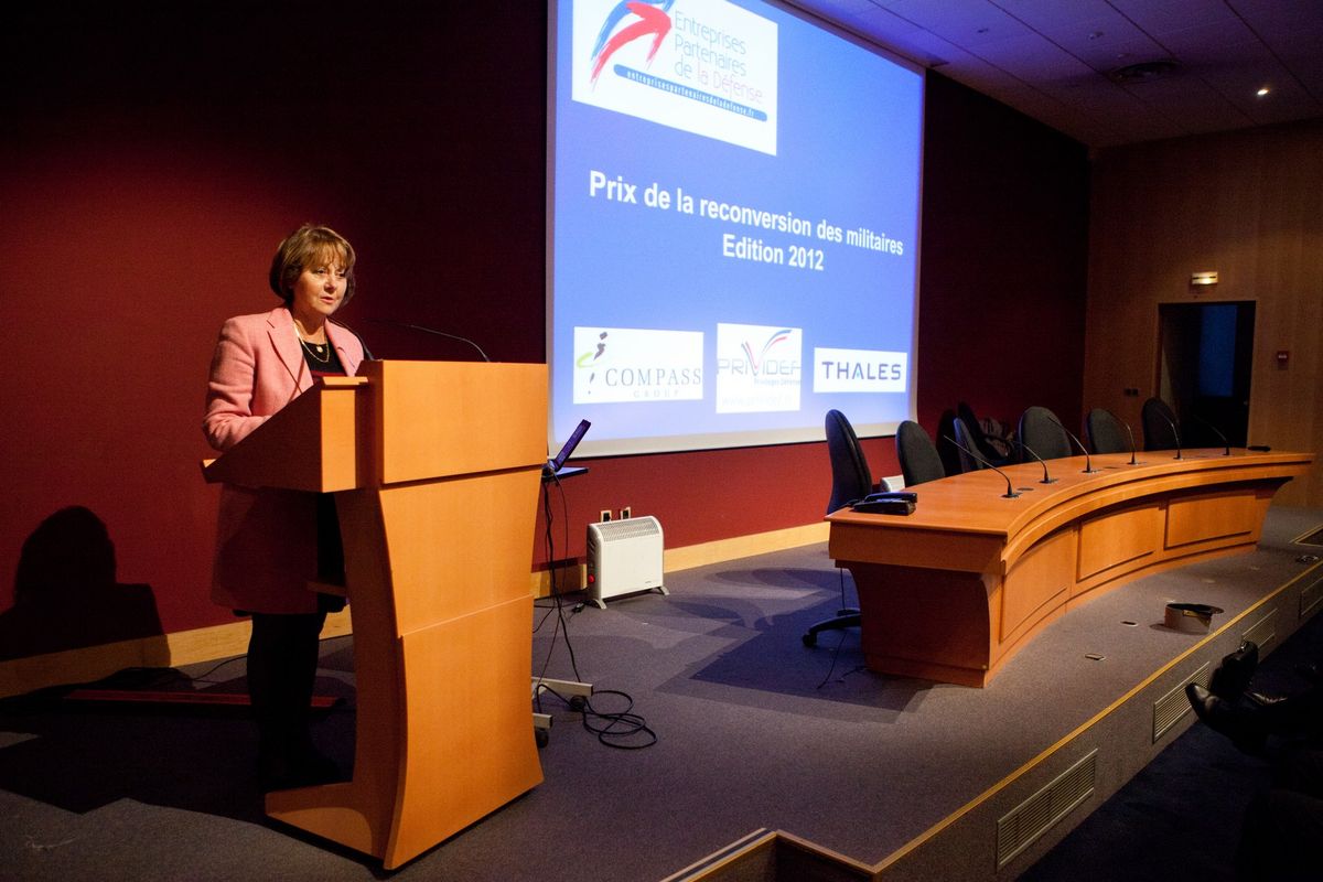 Remise du « Prix de la reconversion des militaires » Edition 2012 le mercredi 19 décembre