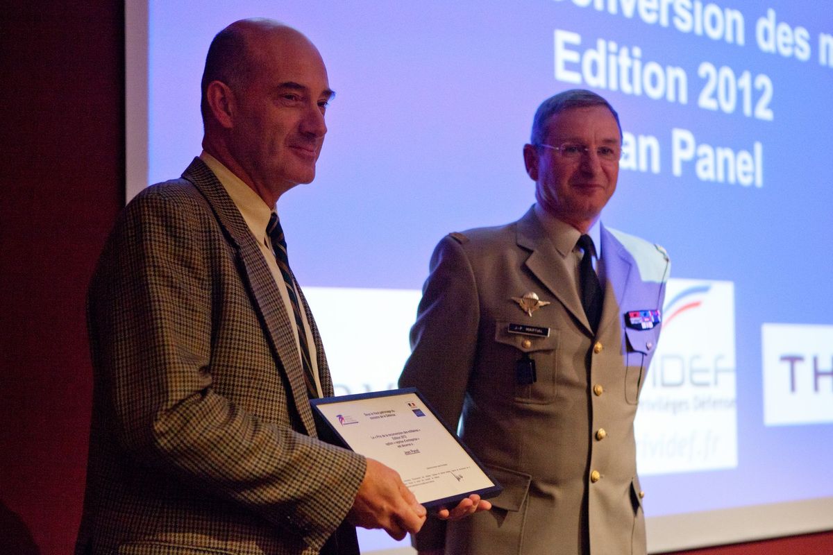Remise du « Prix de la reconversion des militaires » Edition 2012 le mercredi 19 décembre